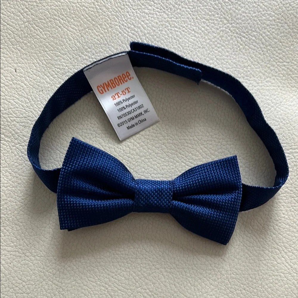 Gymboree Navy Blue Bow Tie